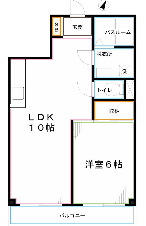 ハイツアゼリア 間取り