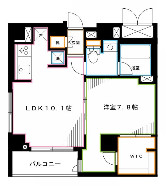 コンフォリア中野 間取り