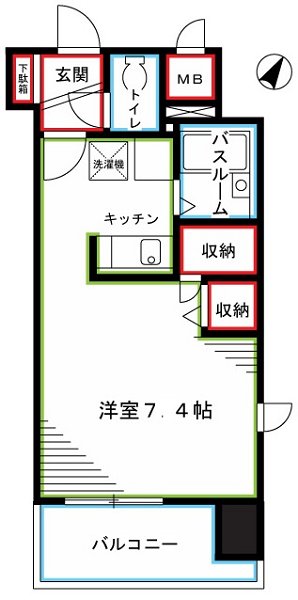 ＨＦ国分寺レジデンス 間取り図