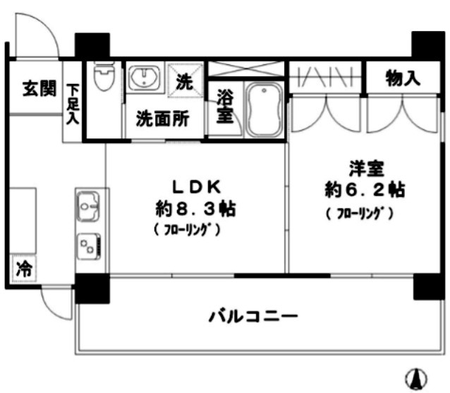 VIZAVI 間取り