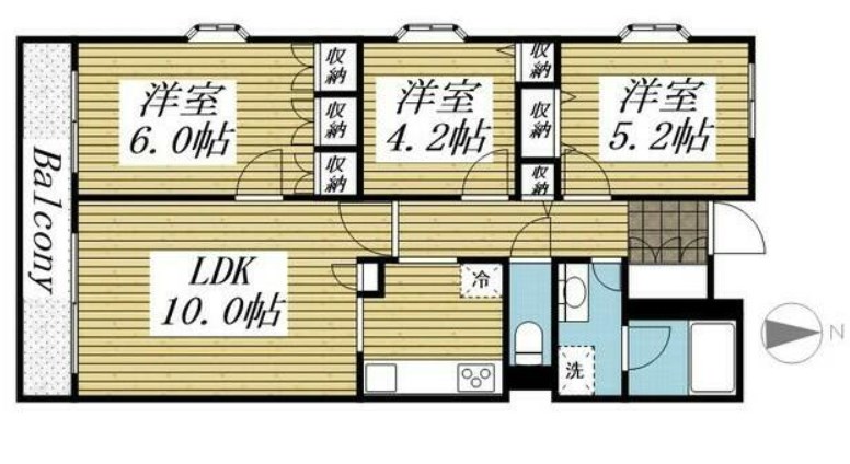 クレールメゾン 間取り