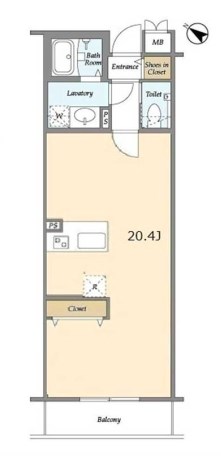 BLESS北新宿 間取り