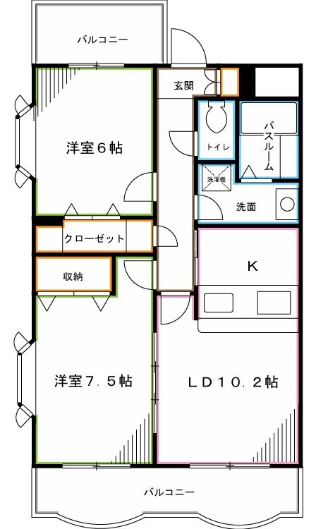 セレーノ南阿佐ヶ谷 間取り