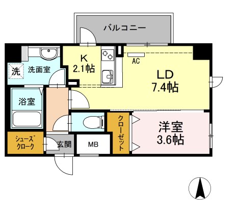 イーストングレイス 間取り