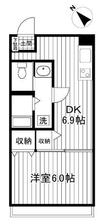 第11通南ビル 間取り