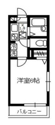 ドミトリー中野  間取り