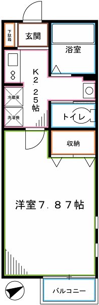 リヴェール恋ヶ窪 間取り