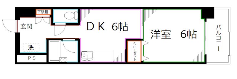 小金井本町ビル 間取り