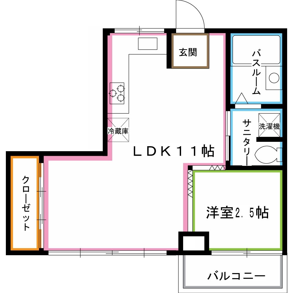 阿佐谷パールマンション 間取り