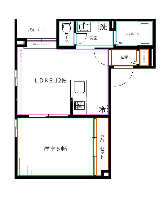 Maison de Chaton 間取り