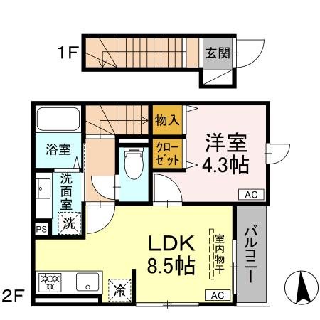 グラナーデ大和町 間取り