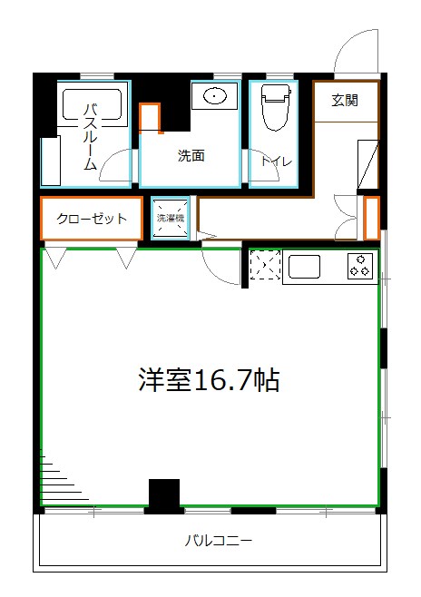 グリーンハイツ 間取り