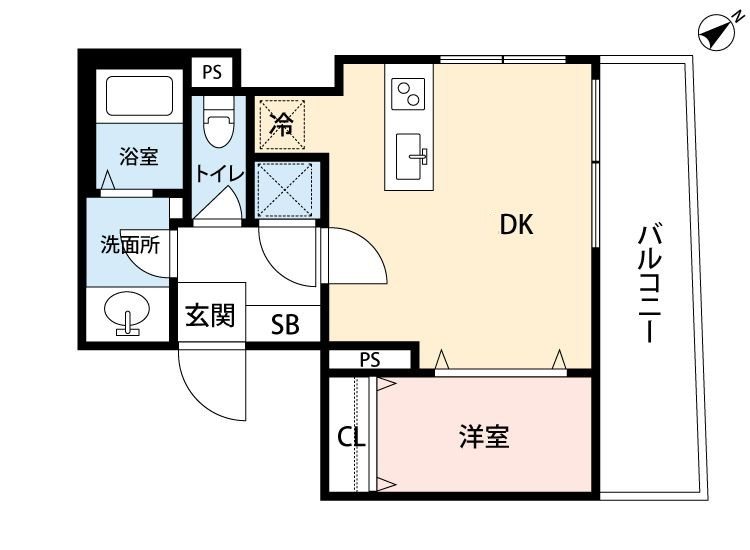 LEGALAND東中野 間取り