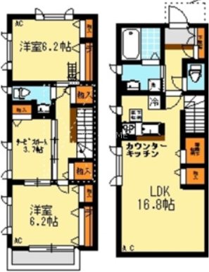 ガーデンハウス三鷹 間取り