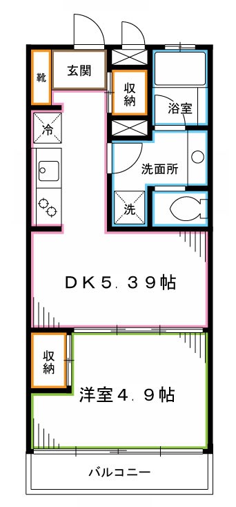 ヘリタス中野 間取り