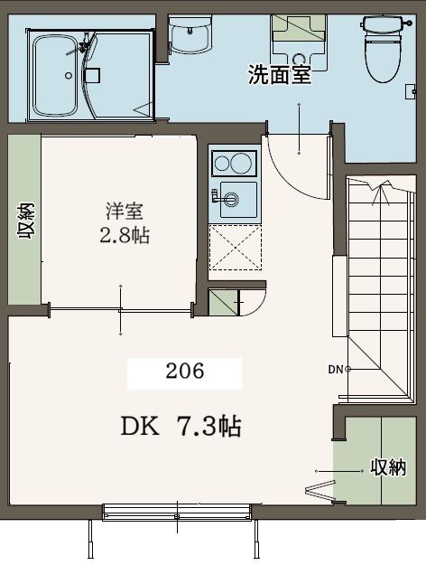 Agrande Nishi-Kokubunji（エイグラン西国分寺） 間取り
