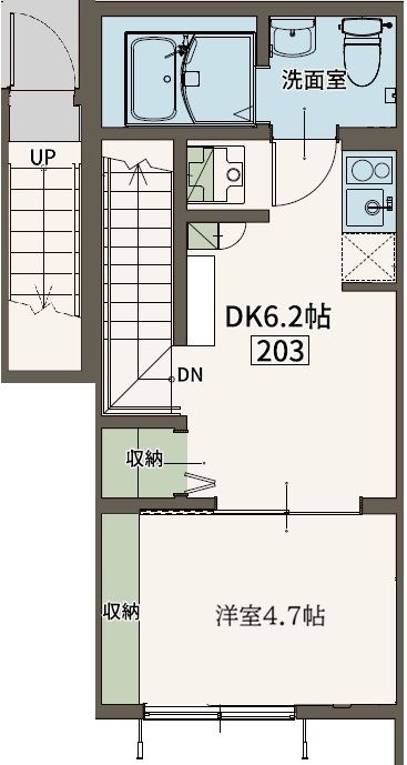 Agrande Nishi-Kokubunji（エイグラン西国分寺） 間取り