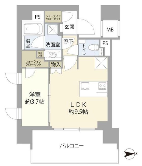サンリヤン花小金井ステーションフロント 間取り