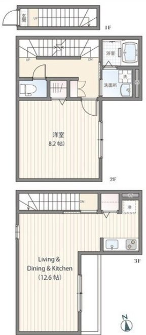 ミハス三鷹の森 間取り