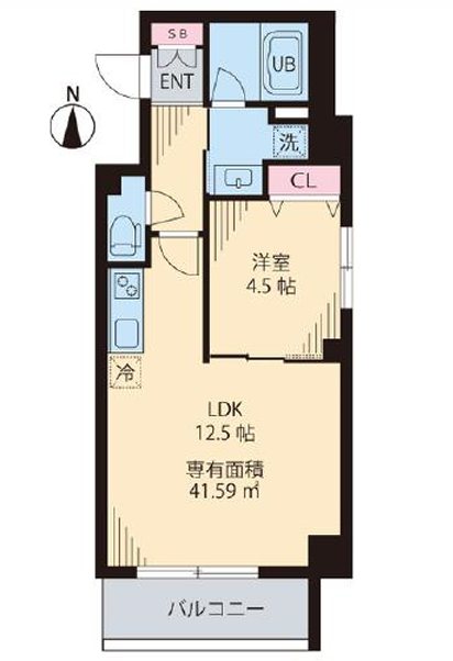 レコルトヴィル高円寺 間取り