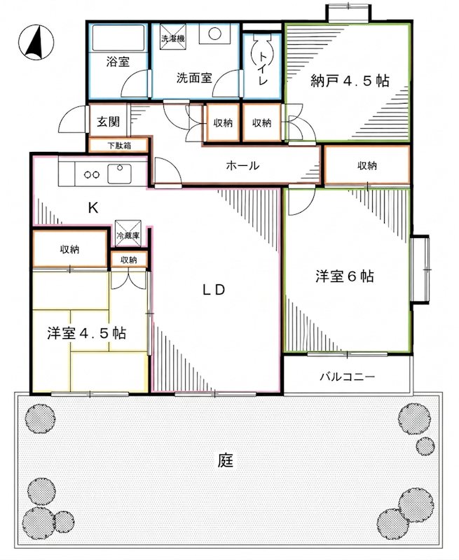 ヘリオス378国分寺 間取り