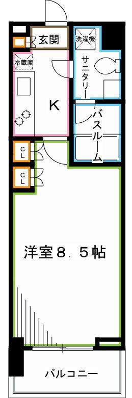 常盤レジデンシア荻窪 間取り
