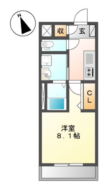 シルク南参道Ｒ 間取り図