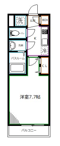ジーメゾン小平ウエスト 間取り