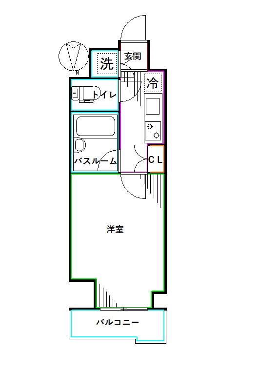 東京都中野区丸山１丁目 間取り
