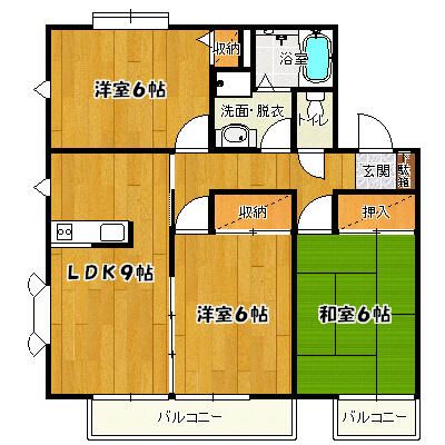 サニーハイツ 間取り