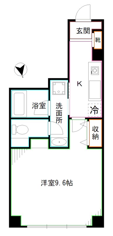 ヴァンヴェール岡埜 間取り