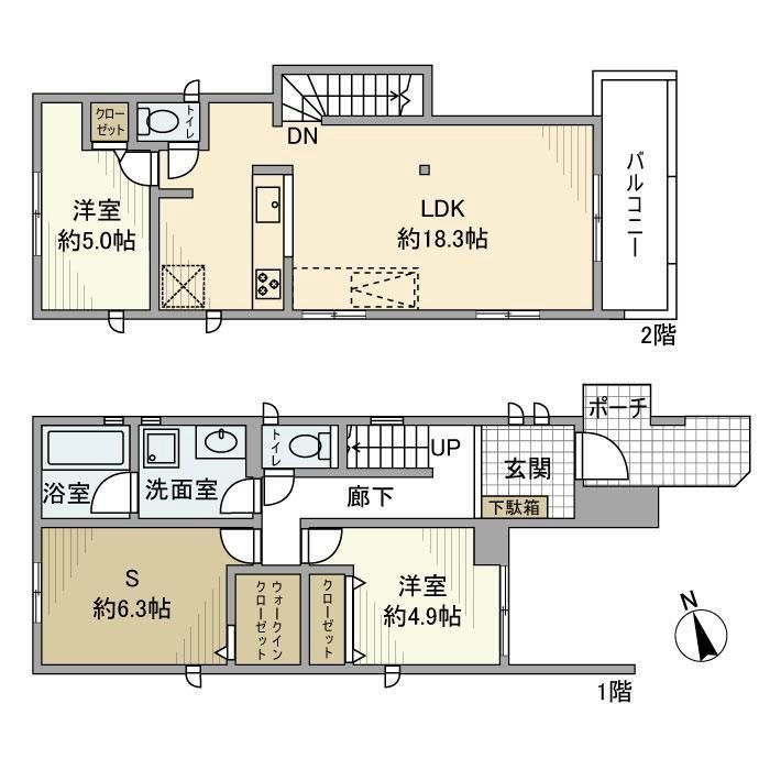 上荻4丁目戸建 間取り