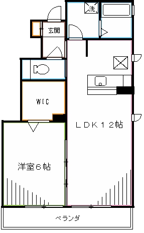 ブラン・トリスターB 間取り