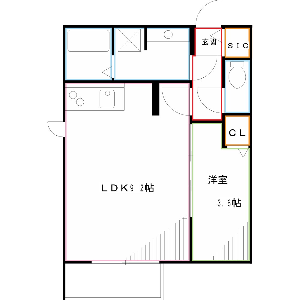 アルモ井の頭 間取り