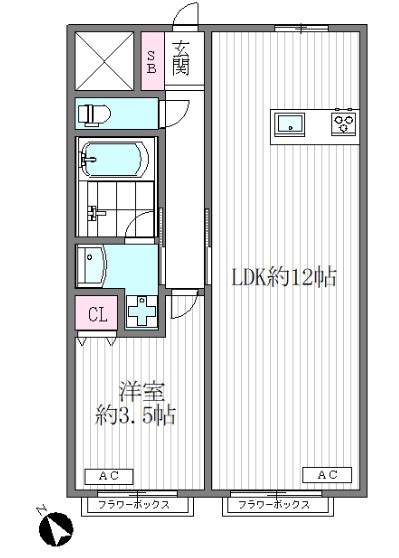 ヴィラフローラ 間取り