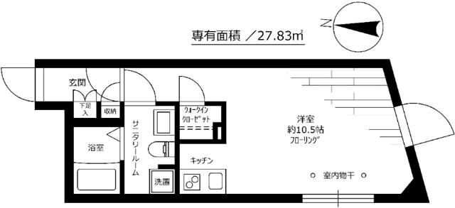 クラリア野方ウエスト 間取り