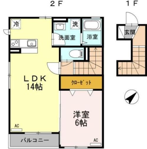 アケボノ Ⅴ 間取り