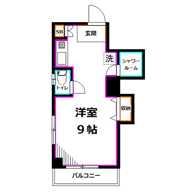 ハイムハラシマ 間取り