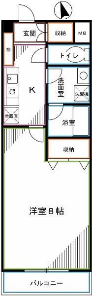 オーチャードヒル 間取り