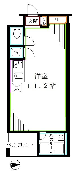 ラグゼナ東高円寺 間取り