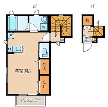 コーポ・アガート 間取り