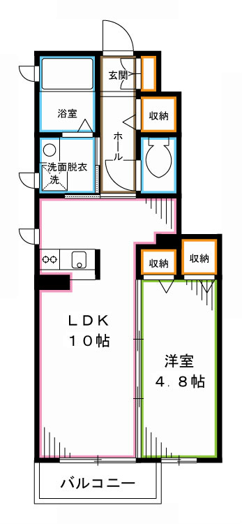 フォレナ 間取り