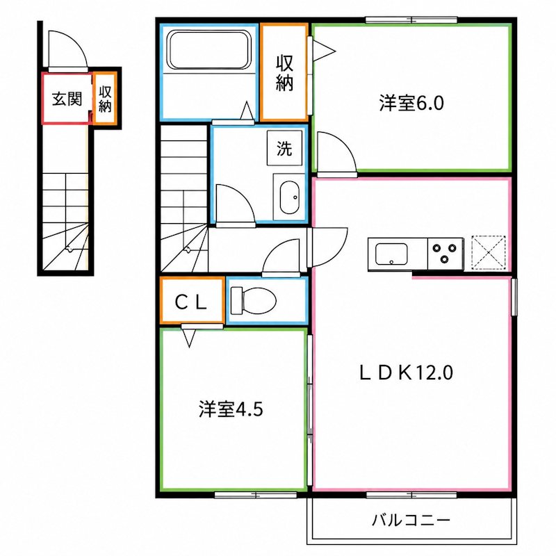ローズガーデン 間取り