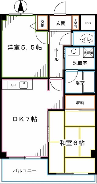 サンマリーナ 間取り