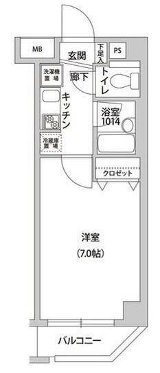 ラクラス荻窪 間取り
