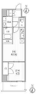 CAVANA＋YOTSUYA（カバナプラスヨツヤ） 間取り