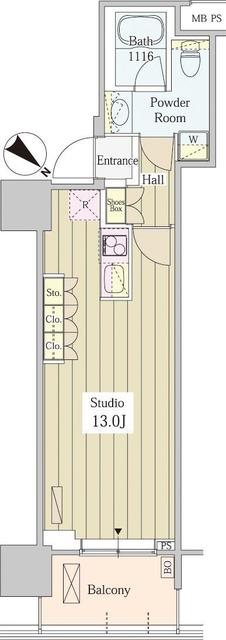ユニゾンタワー  間取り