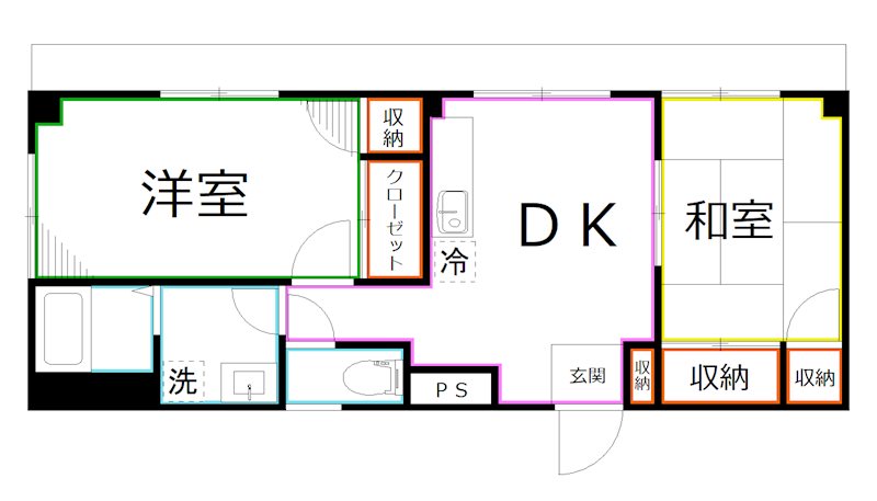 ベルメゾン国分寺 間取り