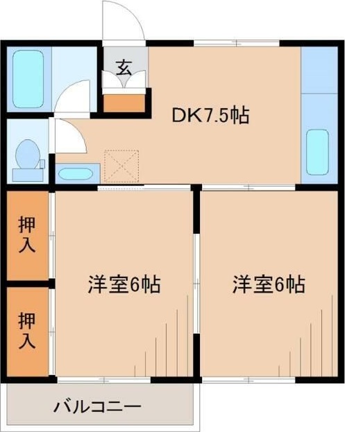 サンハイツ 間取り