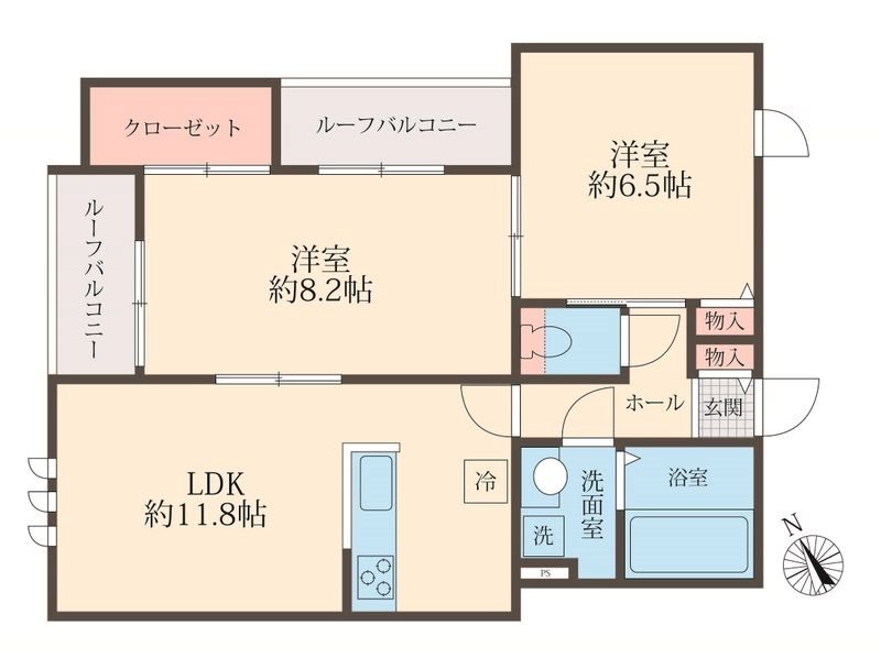 UTENA　TERRACE（ウテナテラス） 間取り